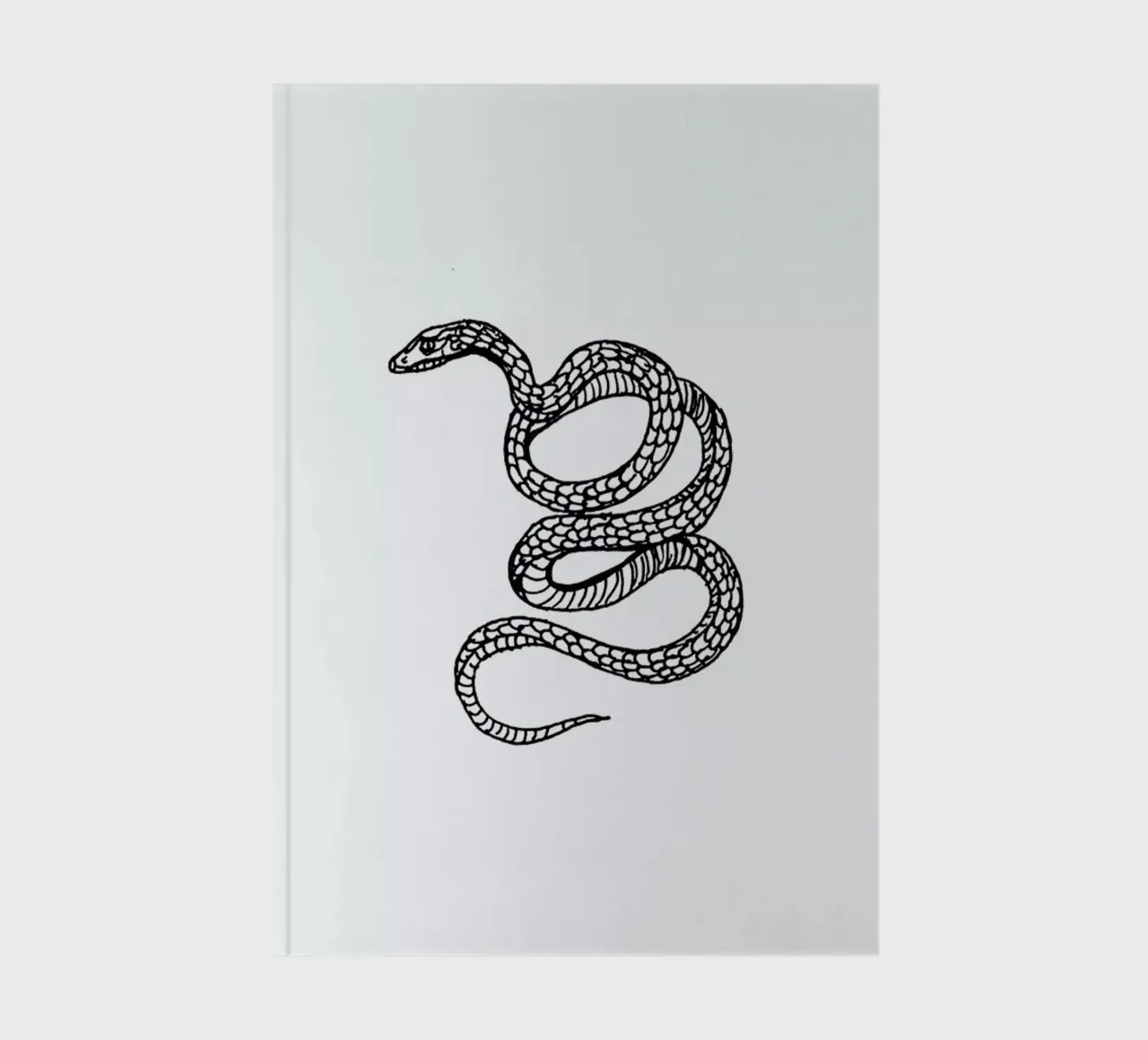 Snake White notebook by Daniela Roessler