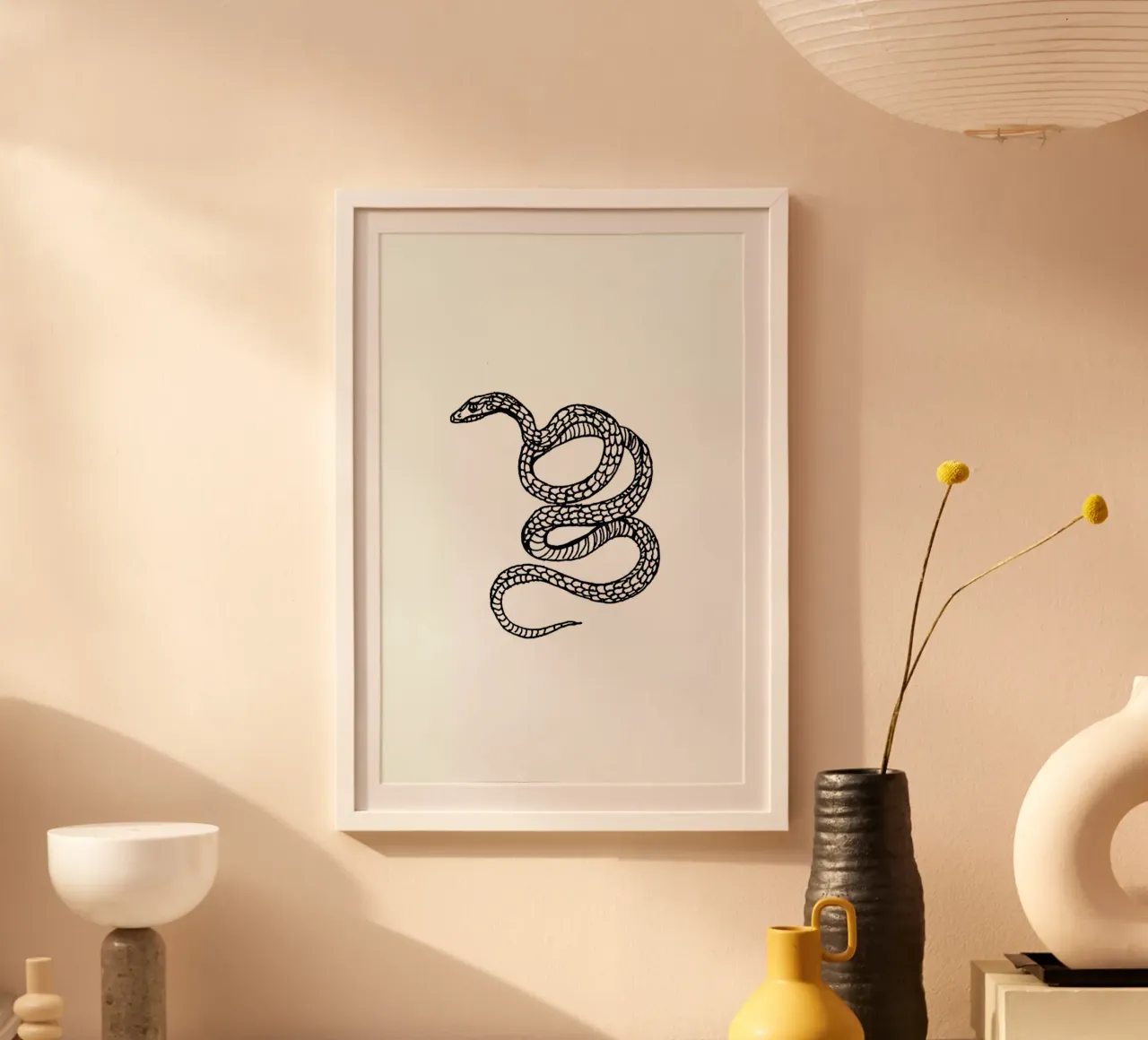 Snake White poster da Daniela Roessler