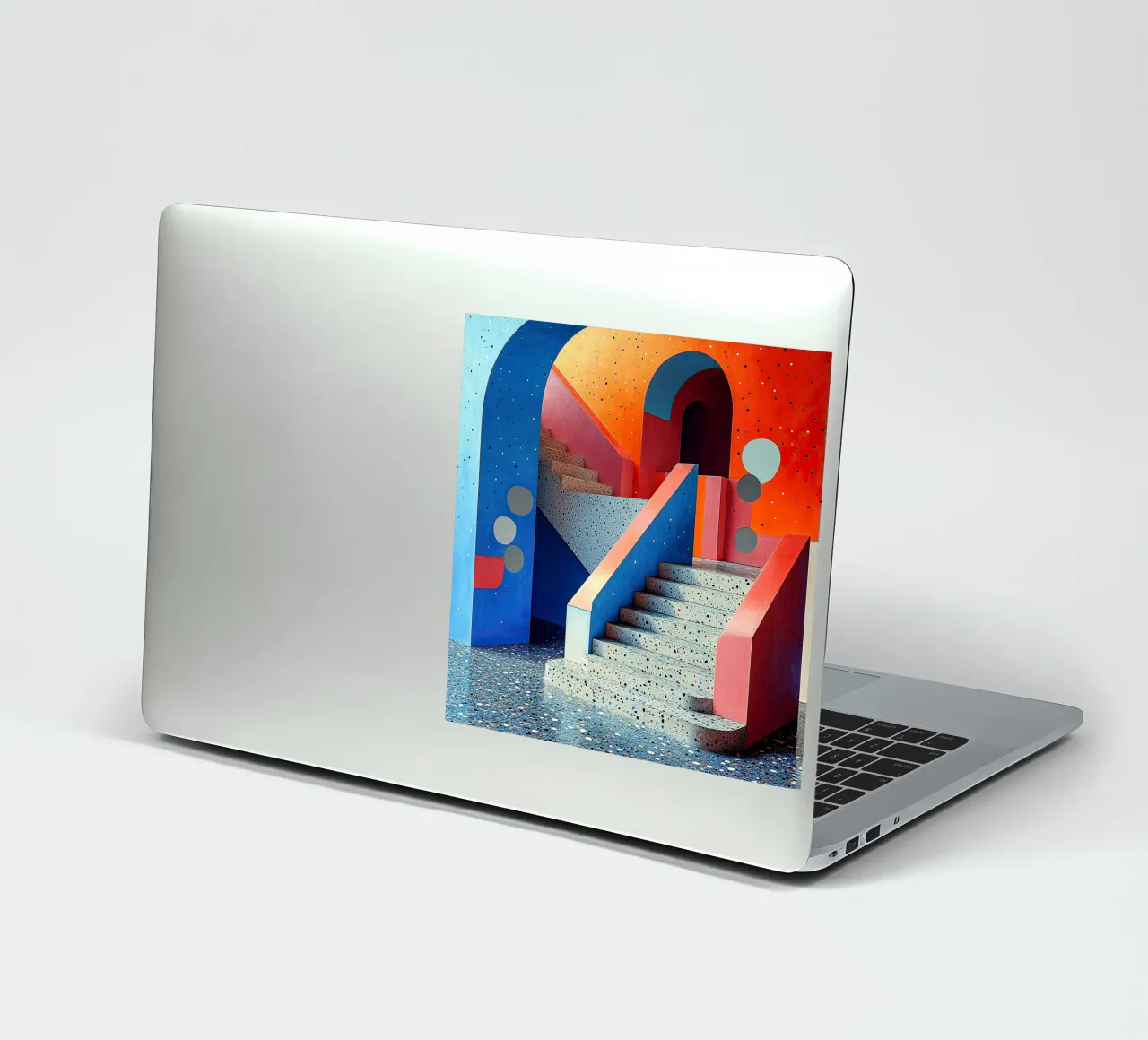 Surrealism Architecture Design Geometry sticker by Nikis Art Studio