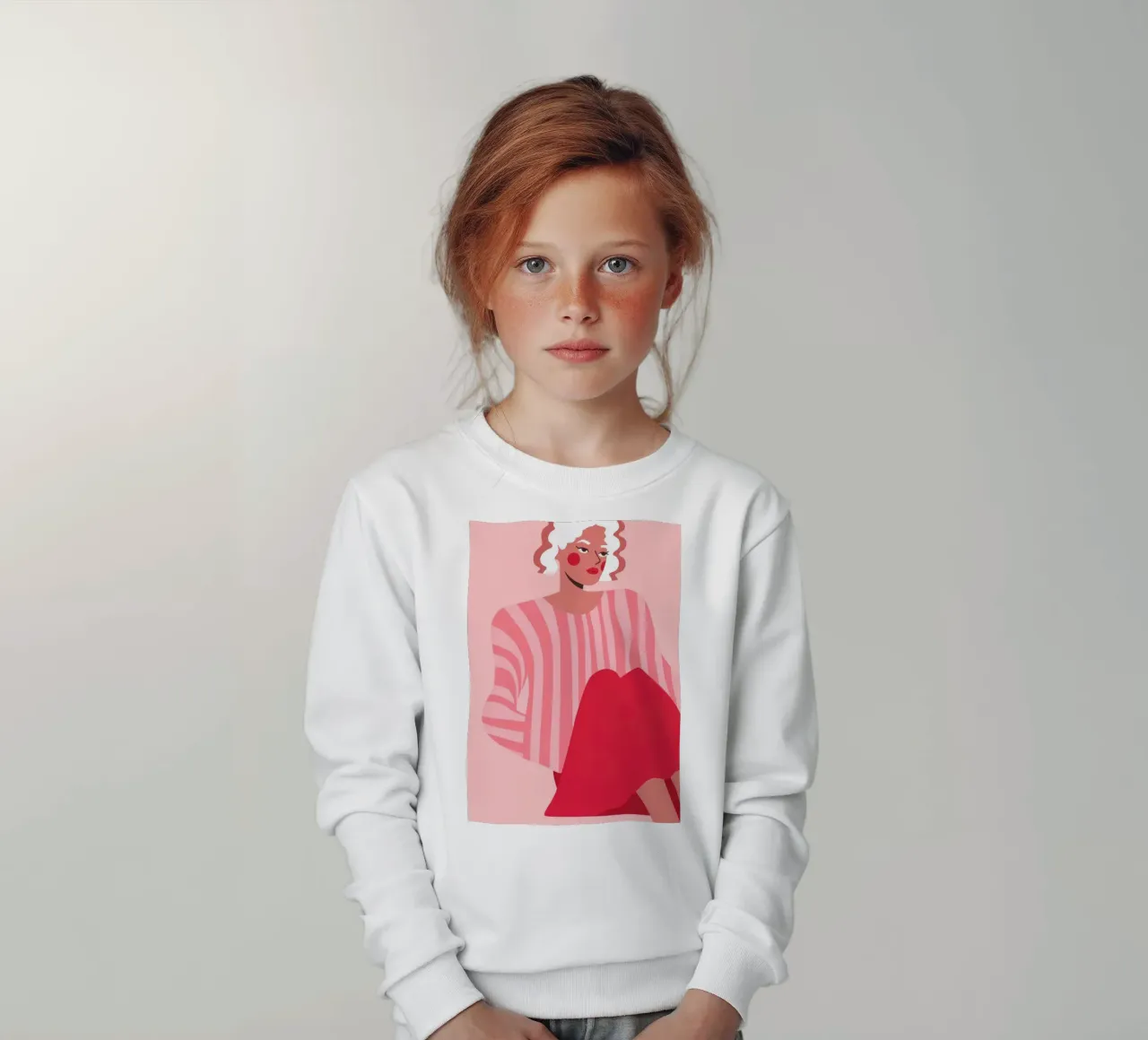 Camicia a righe Relax felpa bambino da Emery Kate