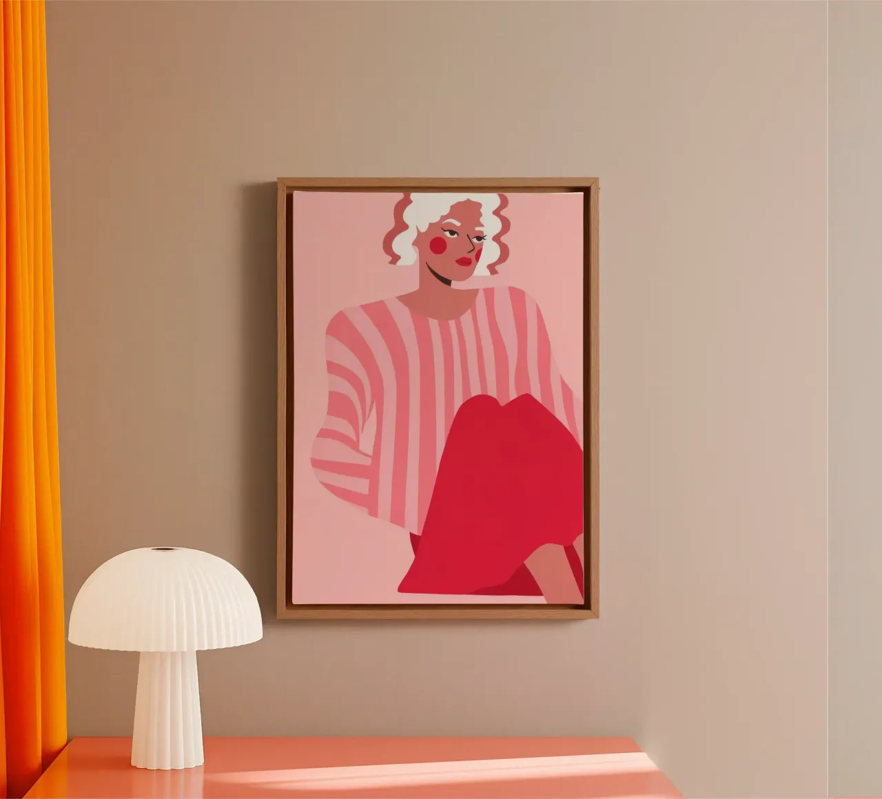 Camicia a righe Relax tela da Emery Kate