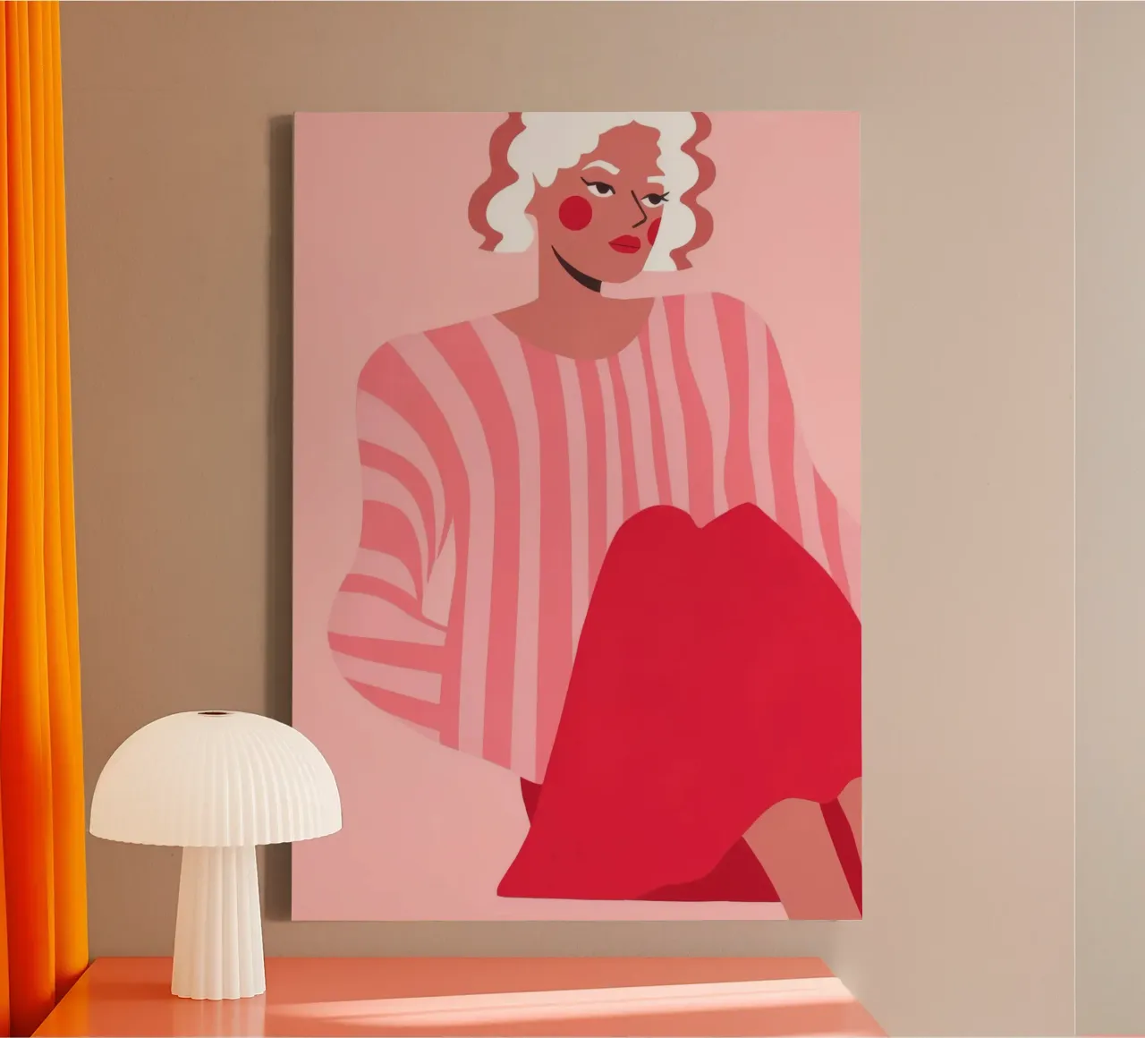 Camicia a righe Relax tela da Emery Kate