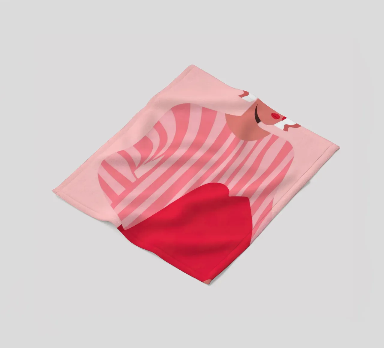 Camicia a righe Relax coperta in pile da Emery Kate