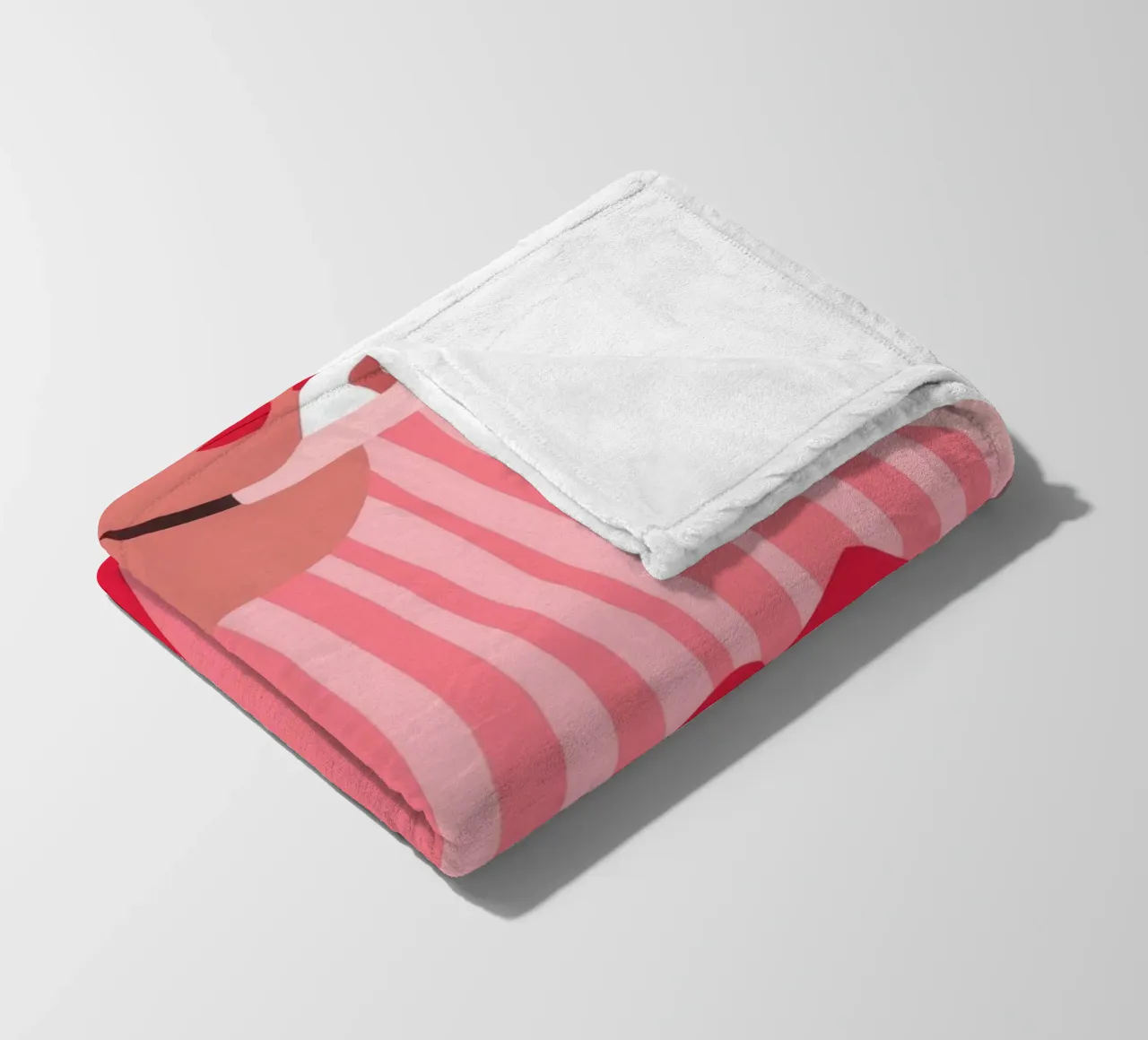 Camicia a righe Relax coperta in pile da Emery Kate