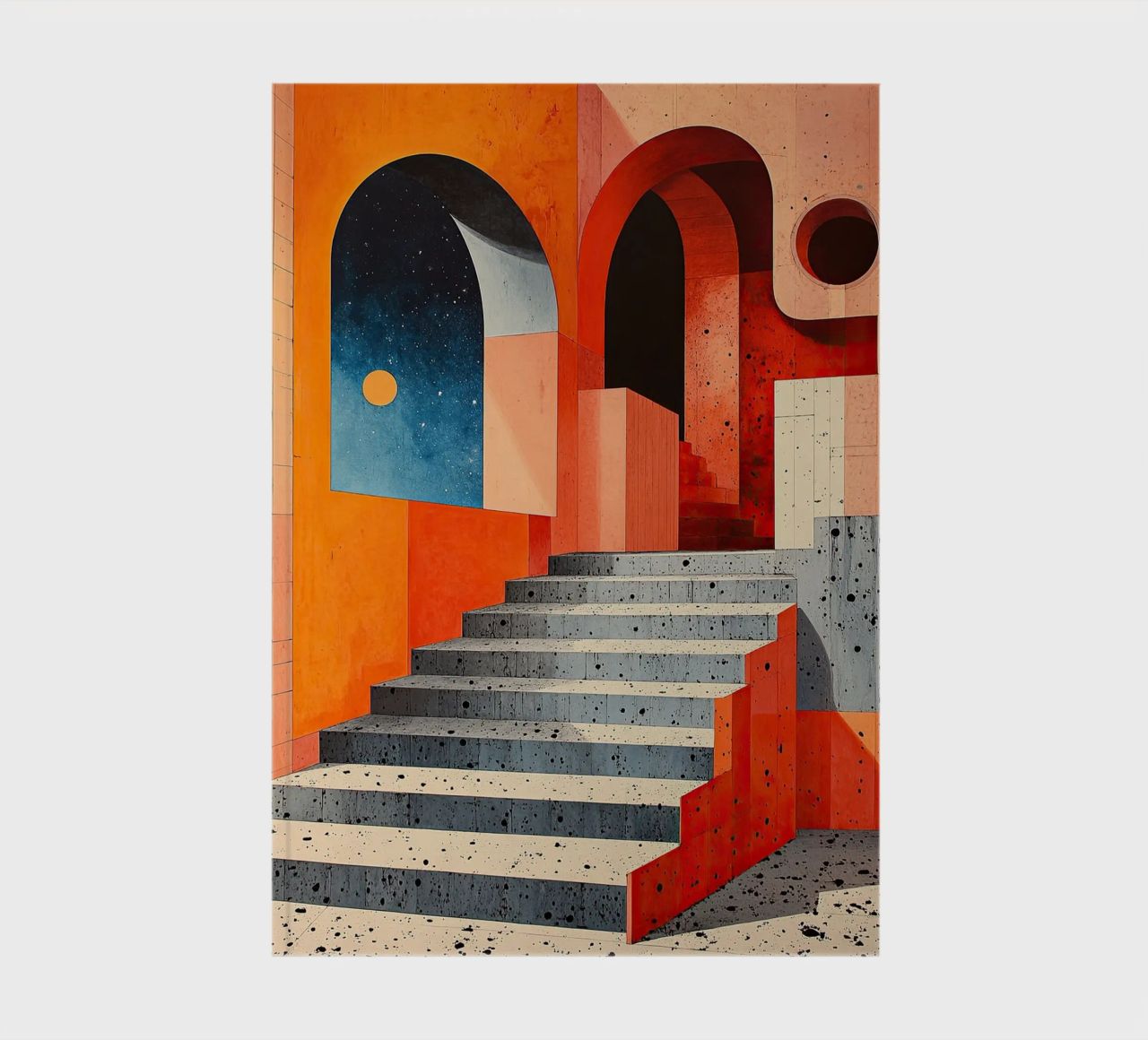 Surrealismo Architettura Design Geometria diario da Nikis Art Studio
