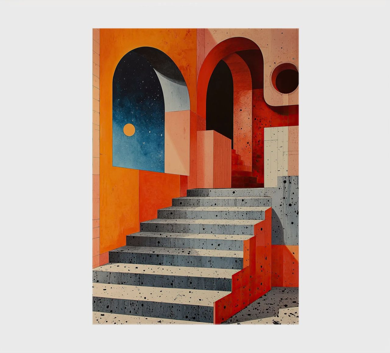 Surrealismo Architettura Design Geometria diario da Nikis Art Studio