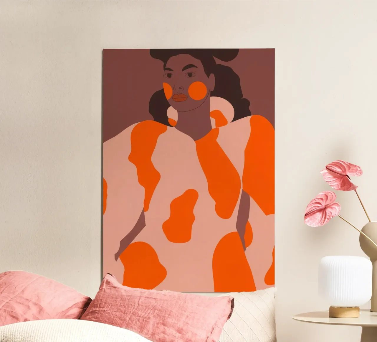 Chapeau à motif de vache poster de Emery Kate