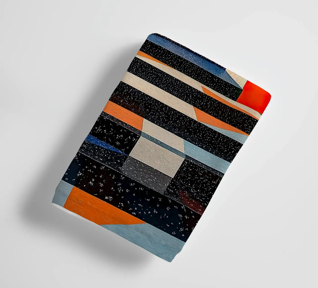 Surrealism Architecture Design Geometry towel by Nikis Art Studio