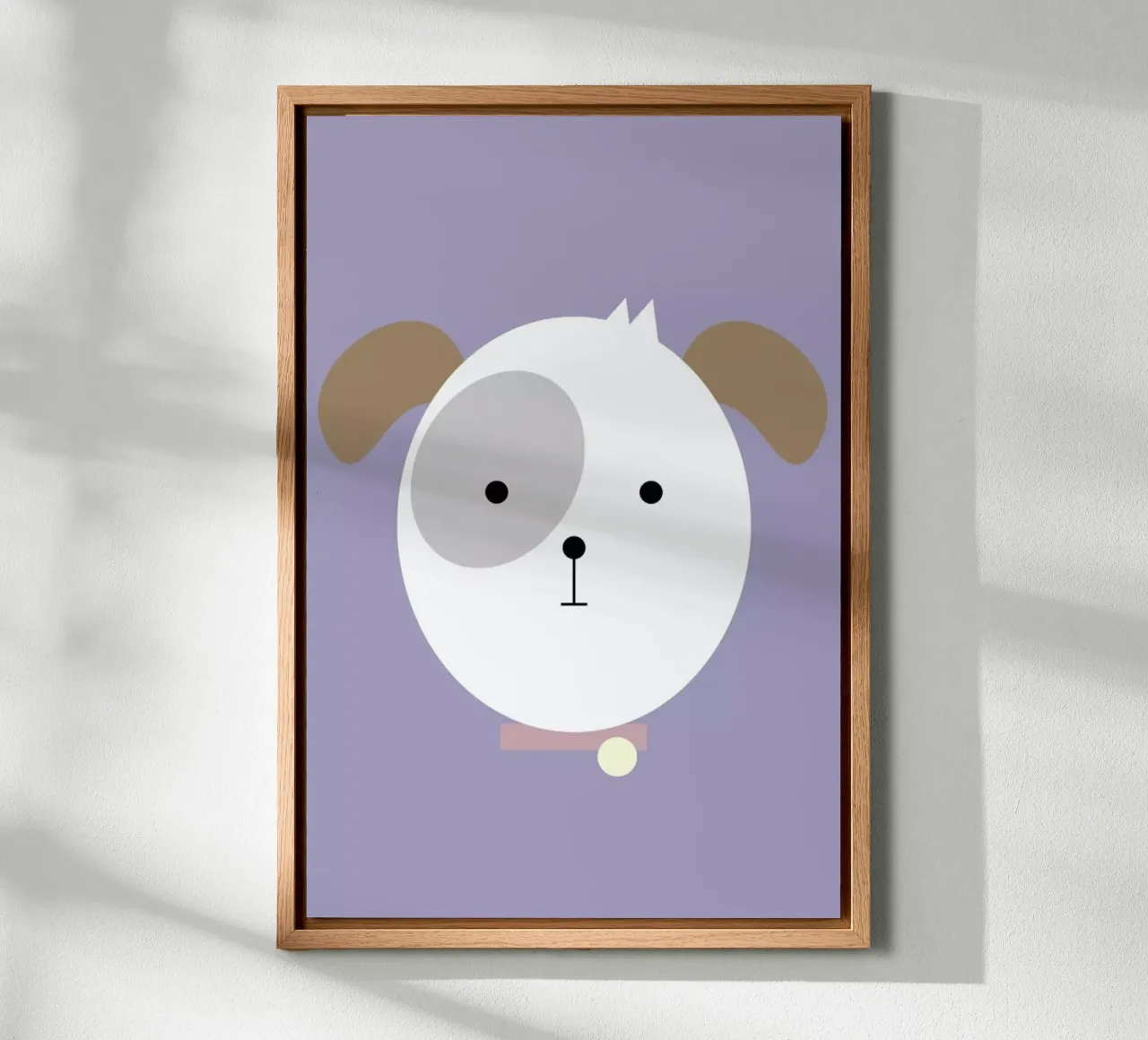 Bonnie the Dog canvas by Marx & Croft