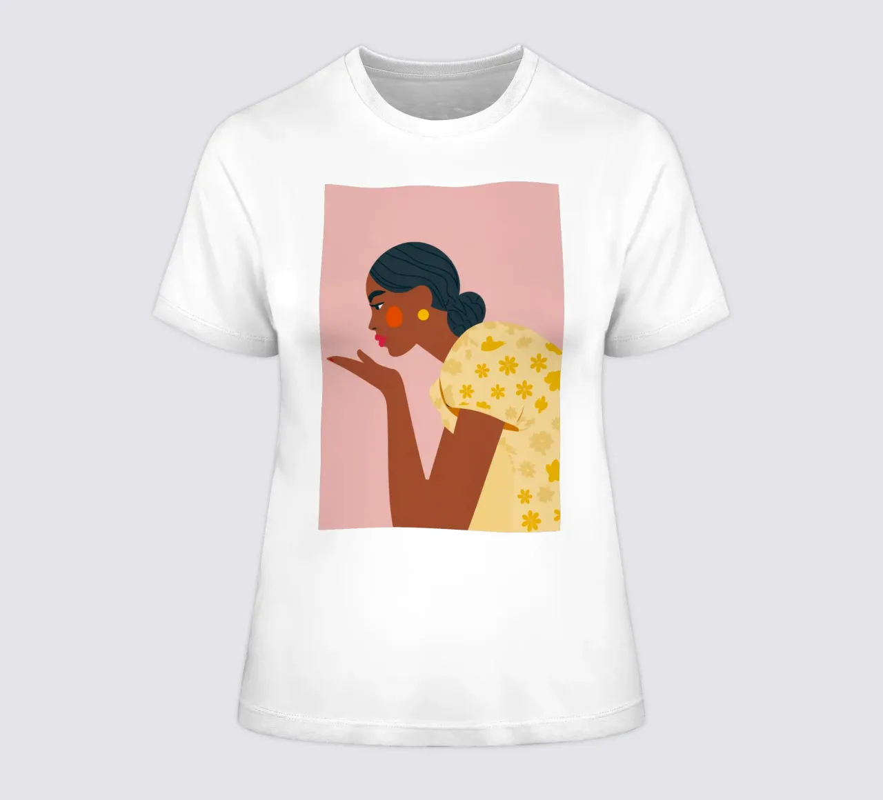 Soffiare un bacio t-shirt da donna da Emery Kate