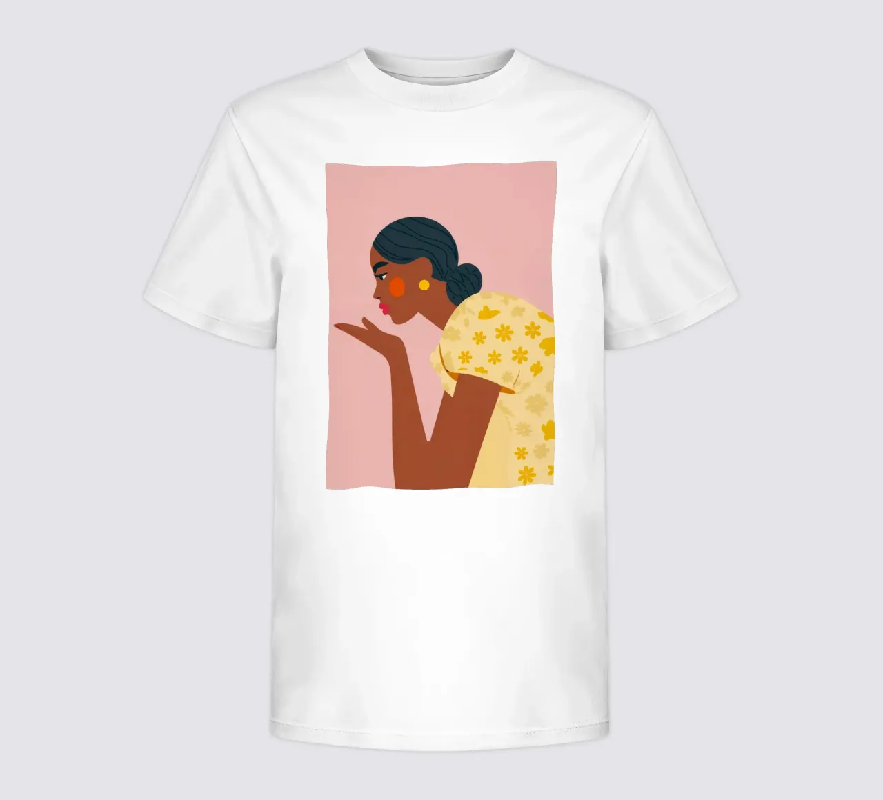 Soffiare un bacio t-shirt bambini da Emery Kate