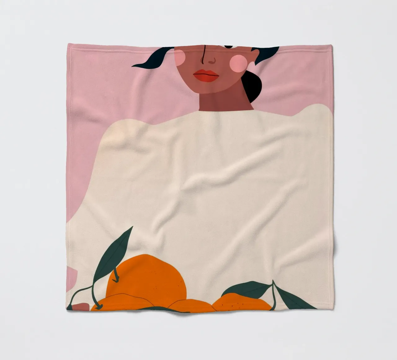 Cesto di arance coperta in pile da Emery Kate