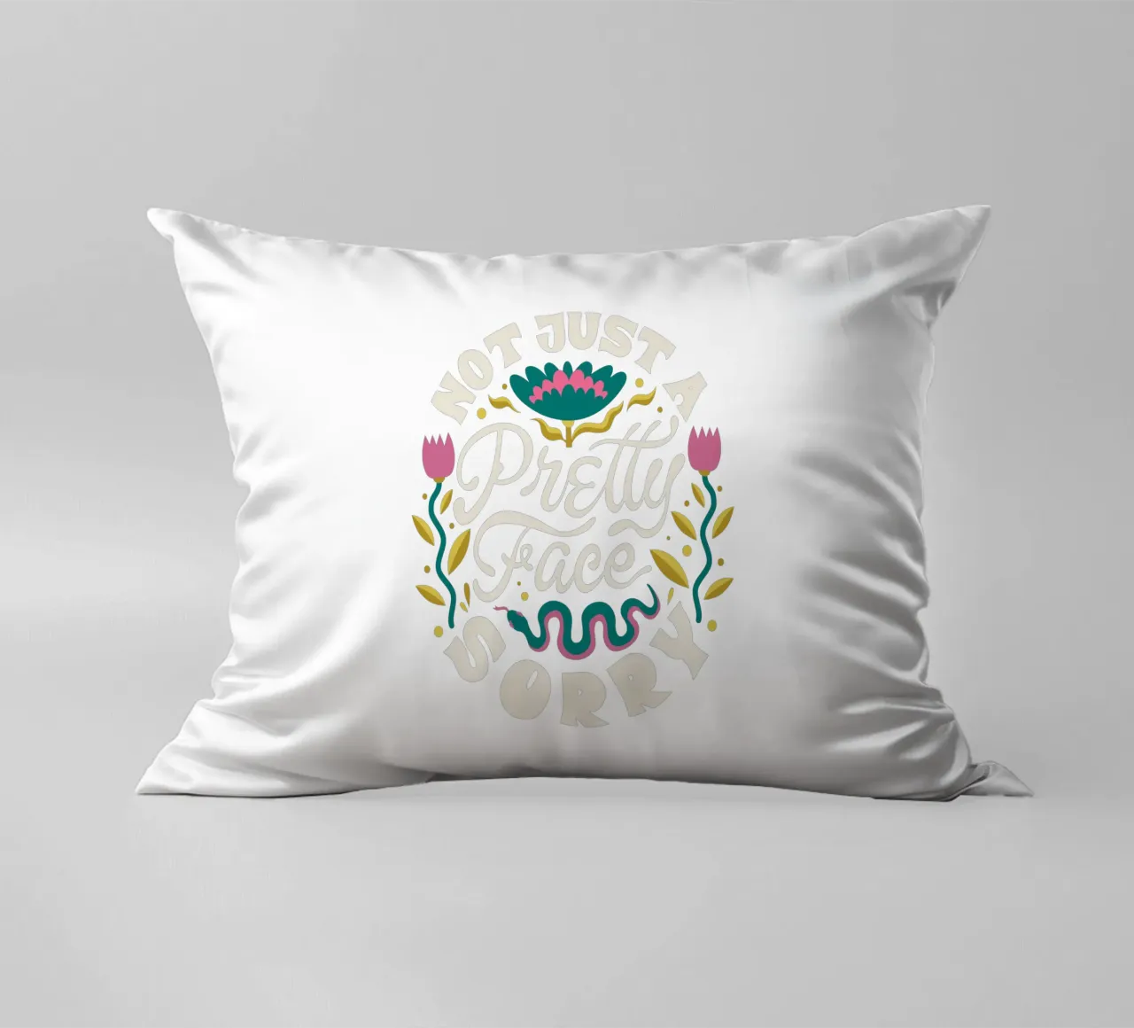 a pretty face decorative cushion by 🥝 KIWI STORE