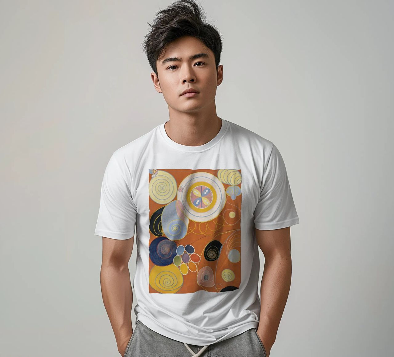 Hilma af Klint - Les dix plus grands, n° 03, Jeunesse, Groupe IV t-shirt de William Store
