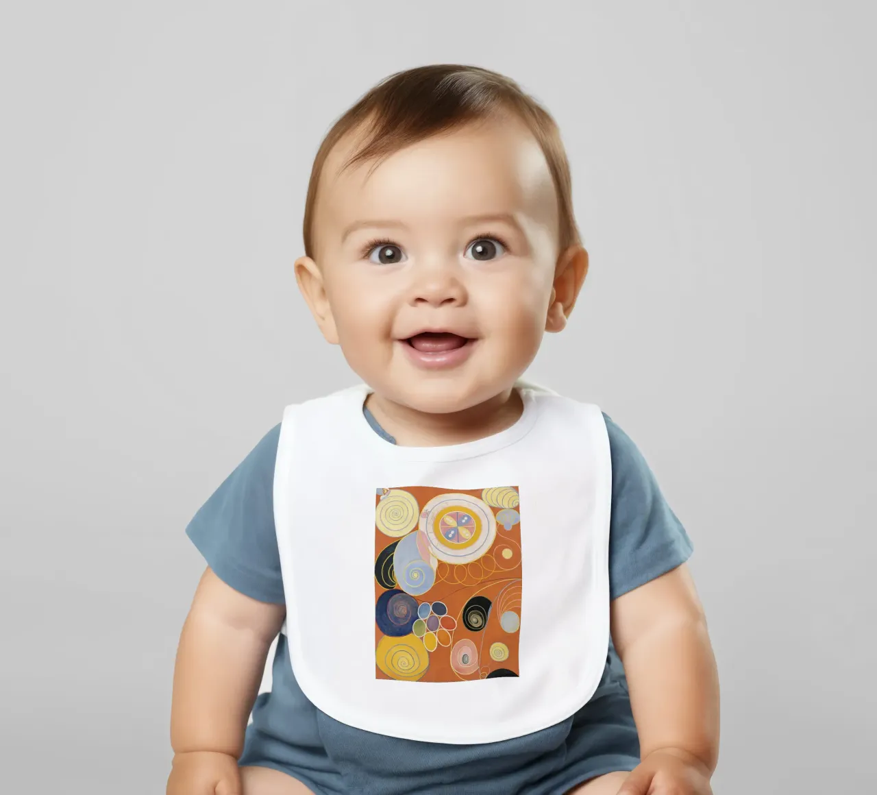 Hilma af Klint - I dieci più grandi, n. 03, Gioventù, Gruppo IV bavaglino da William Store