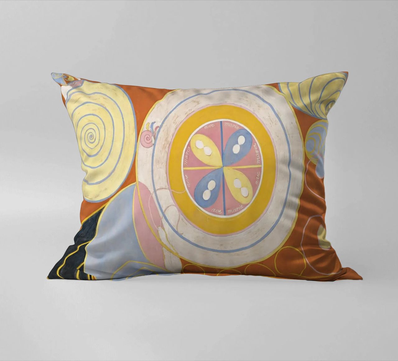 Hilma af Klint - The Ten Largest, No. 03, Youth, Group IV decorative cushion by William Store