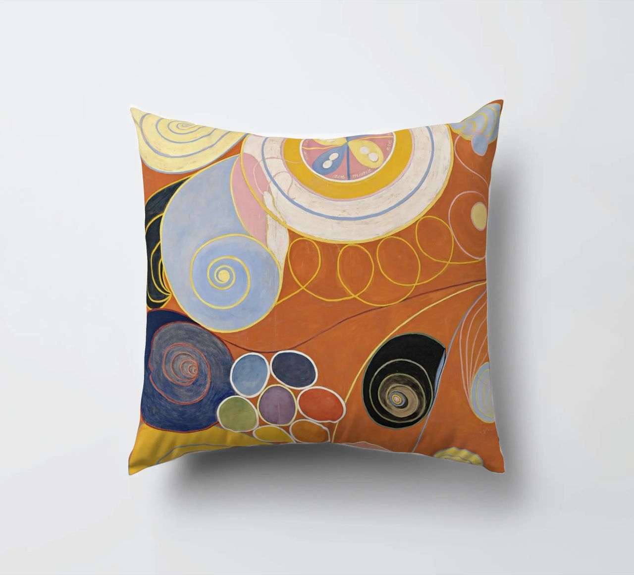 Hilma af Klint - The Ten Largest, No. 03, Youth, Group IV decorative cushion by William Store