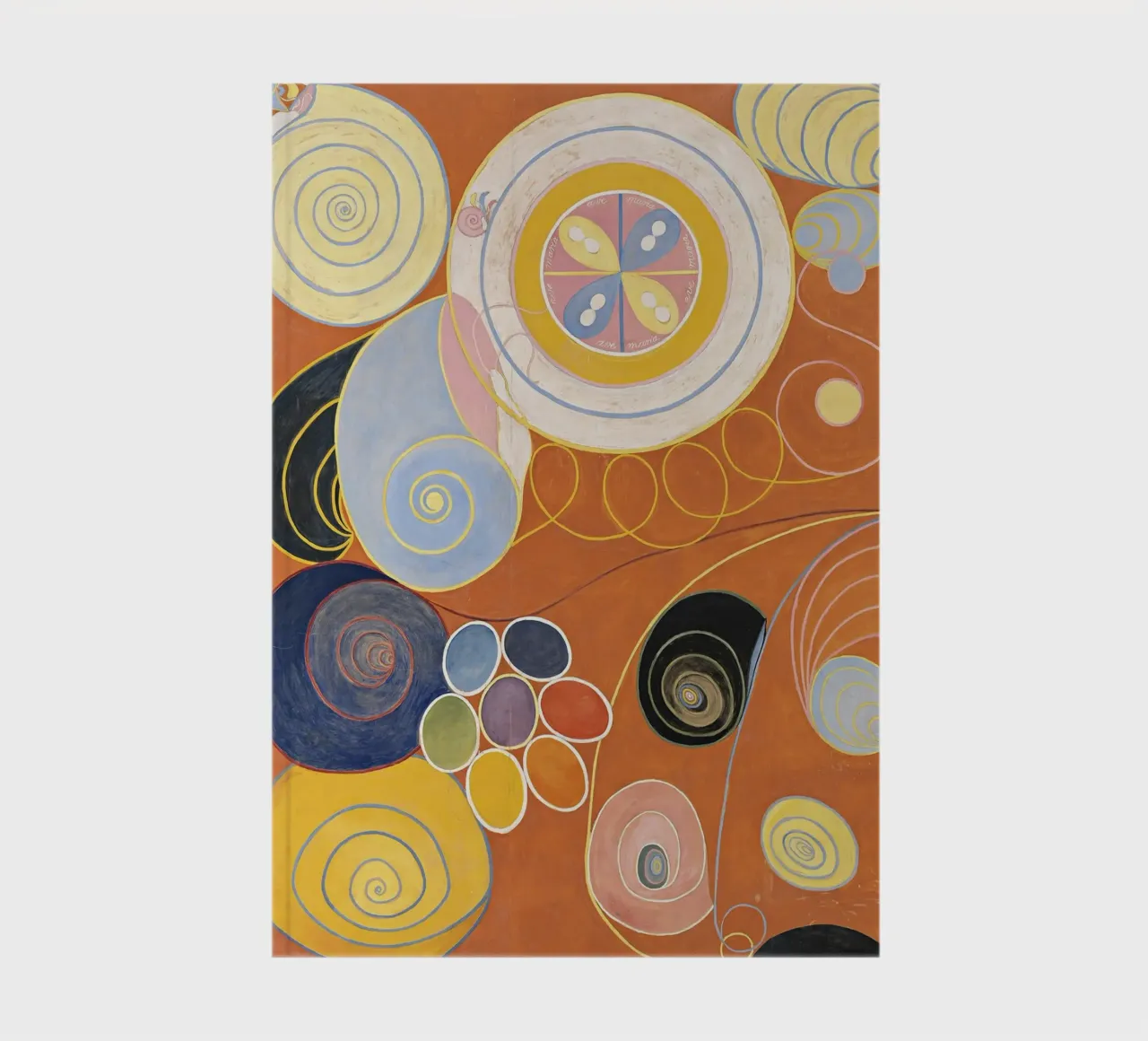 Hilma af Klint - Die zehn Größten, Nr. 03, Jugend, Gruppe IV Notizbuch von William Store