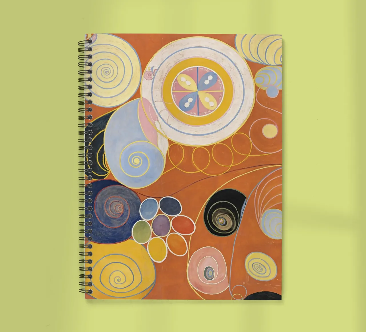 Hilma af Klint - Los diez mayores, nº 03, Juventud, Grupo IV cuaderno de espiral de William Store
