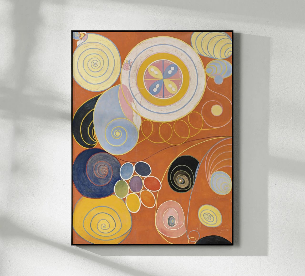 Hilma af Klint - Les dix plus grands, n° 03, Jeunesse, Groupe IV plexiglas de William Store