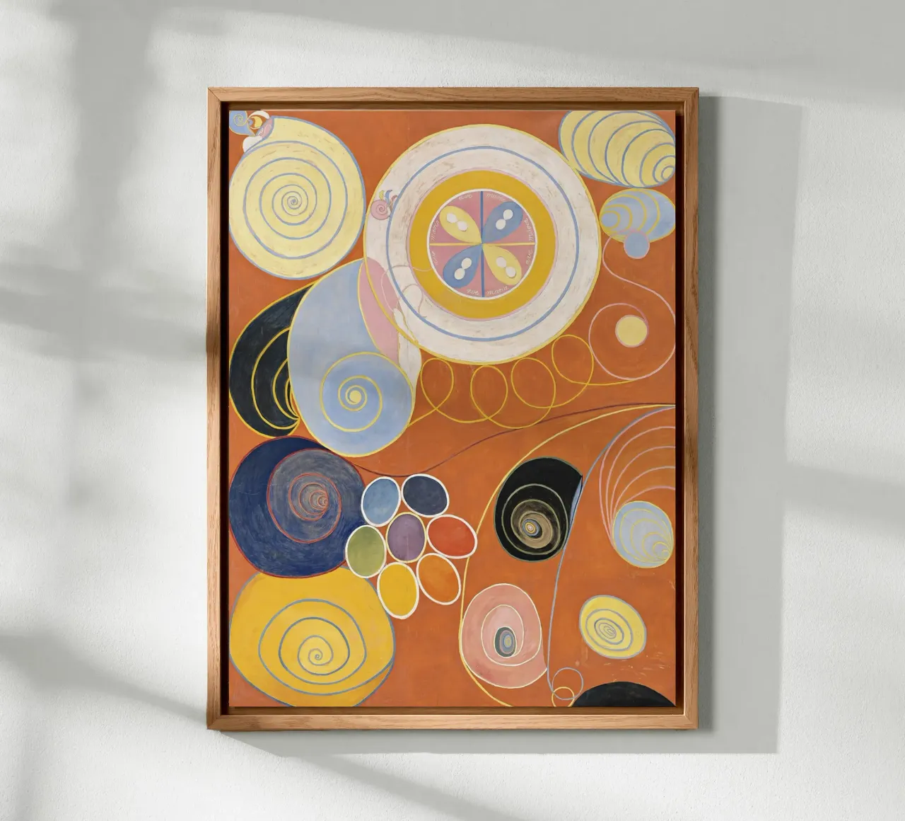Hilma af Klint - Les dix plus grands, n° 03, Jeunesse, Groupe IV alu dibond de William Store