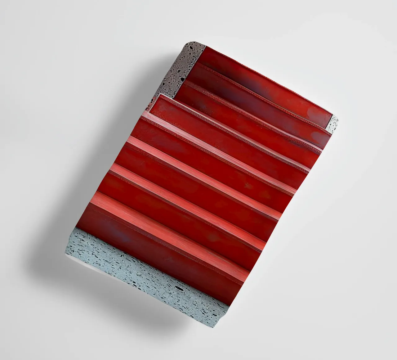 Surrealism Architecture Design Geometry towel by Nikis Art Studio