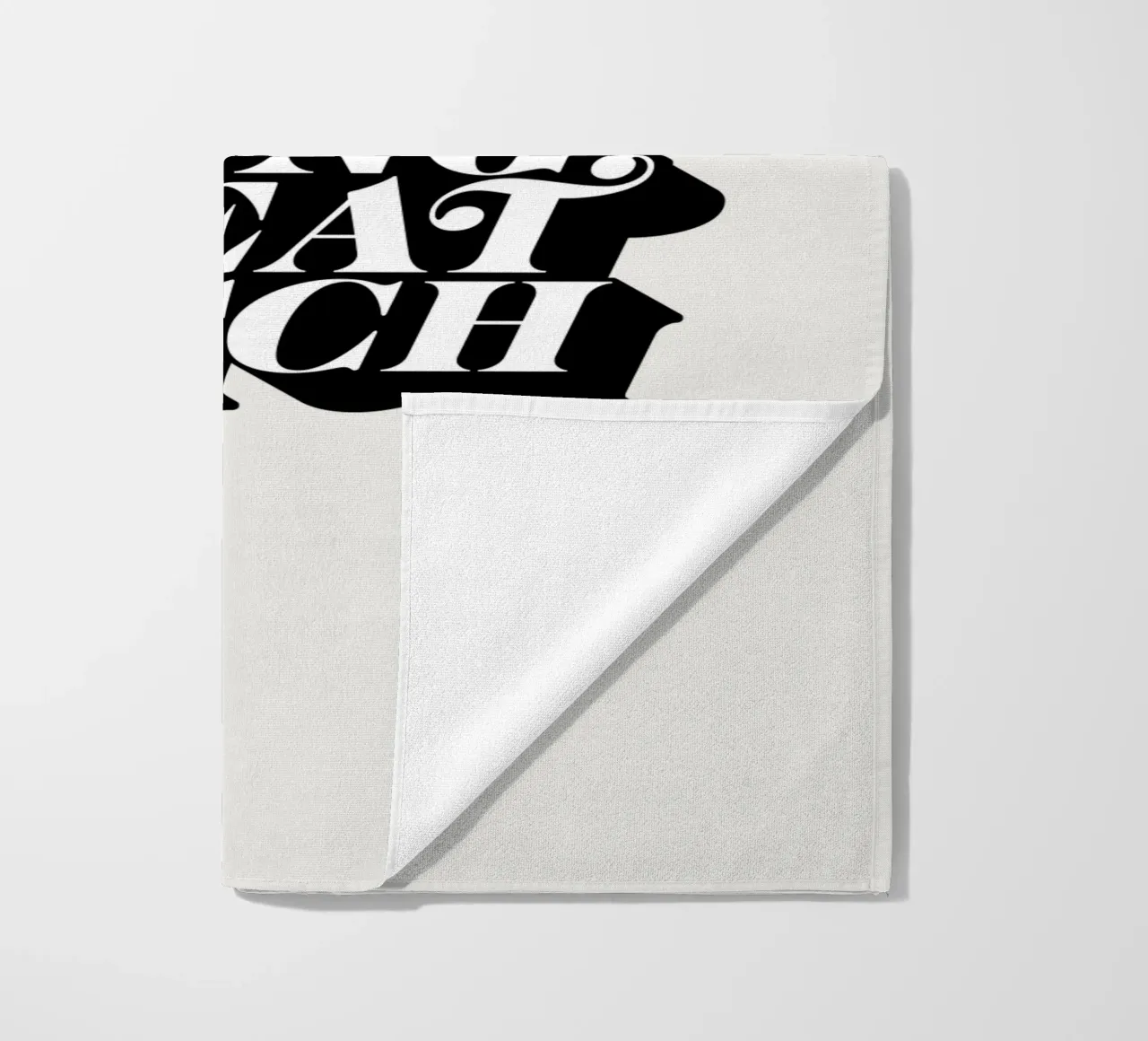 You Are Doing Great Bitch Tipografia di design telo mare da THE MOTIVATED TYPE