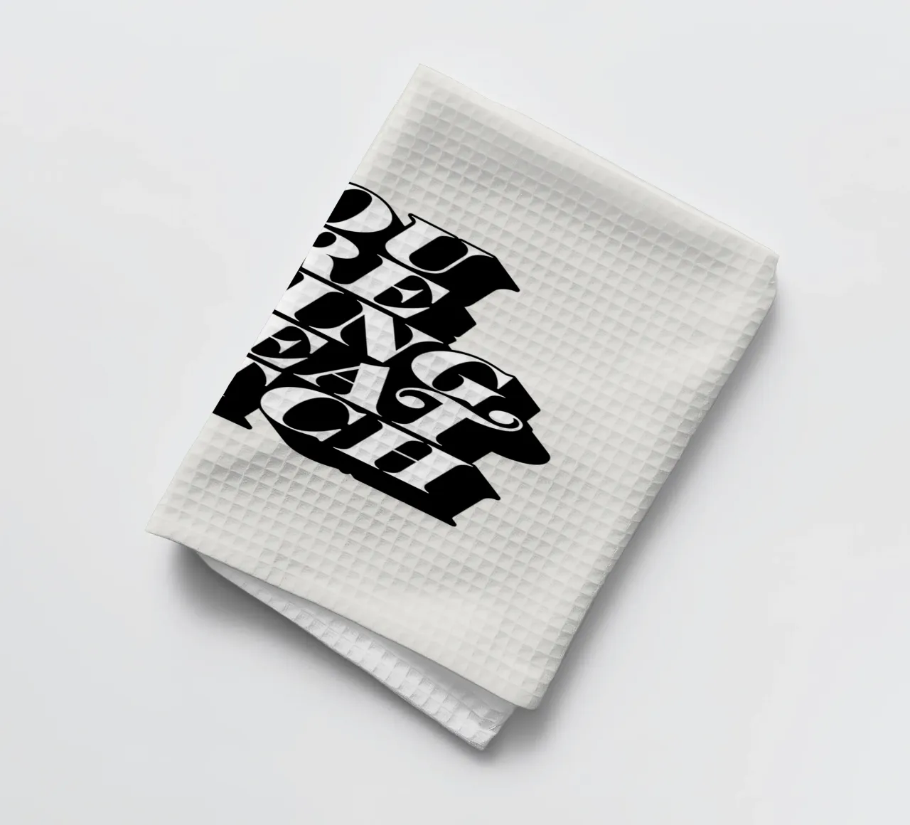 You Are Doing Great Bitch Tipografia di design canovaccio da cucina da THE MOTIVATED TYPE
