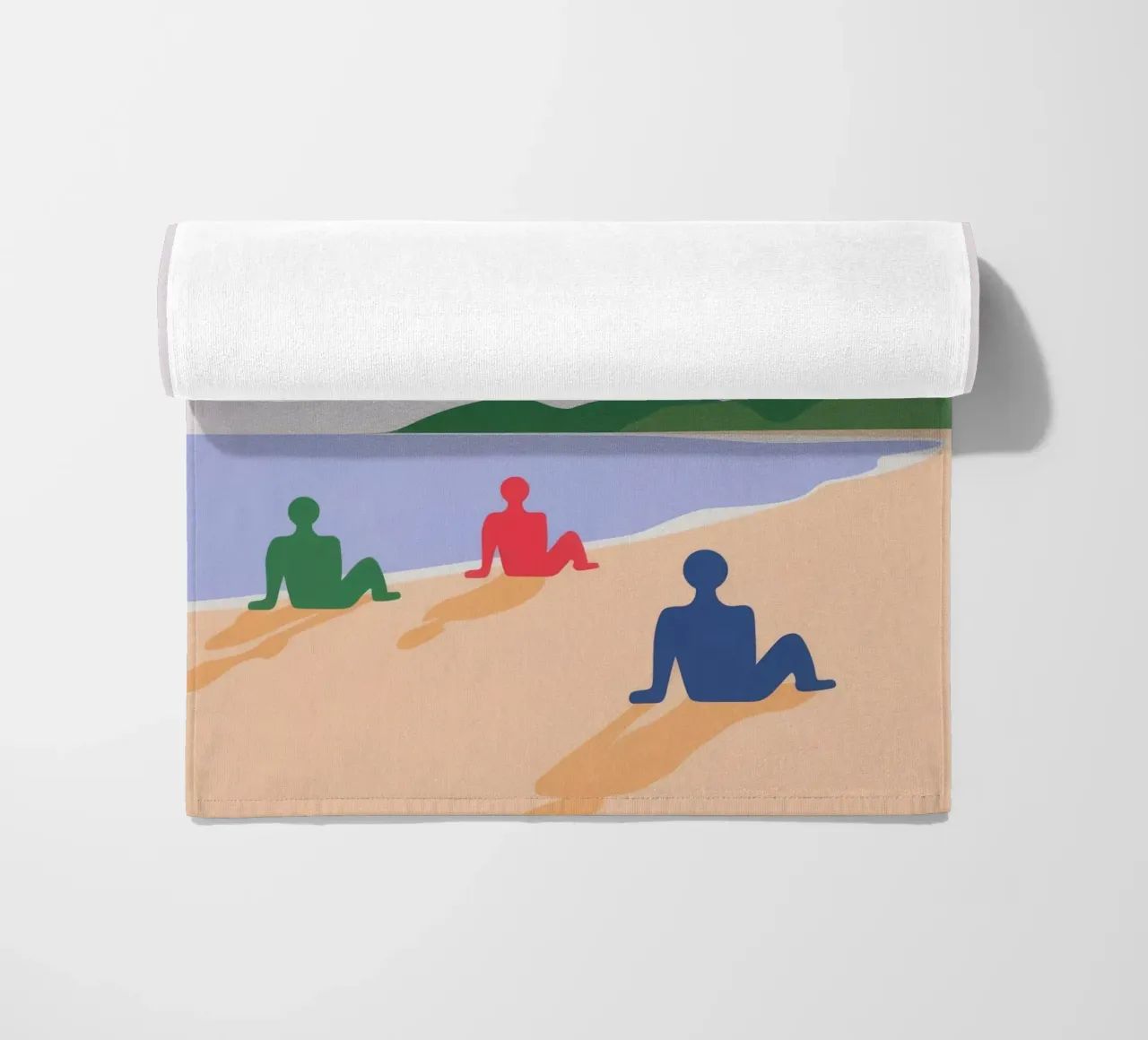Bagnanti in spiaggia telo mare da Emery Kate