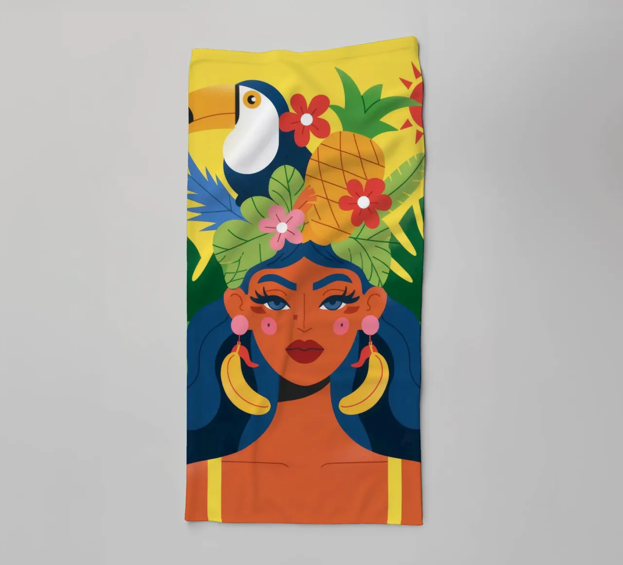 Copricapo tropicale asciugamano da bagno da Emery Kate