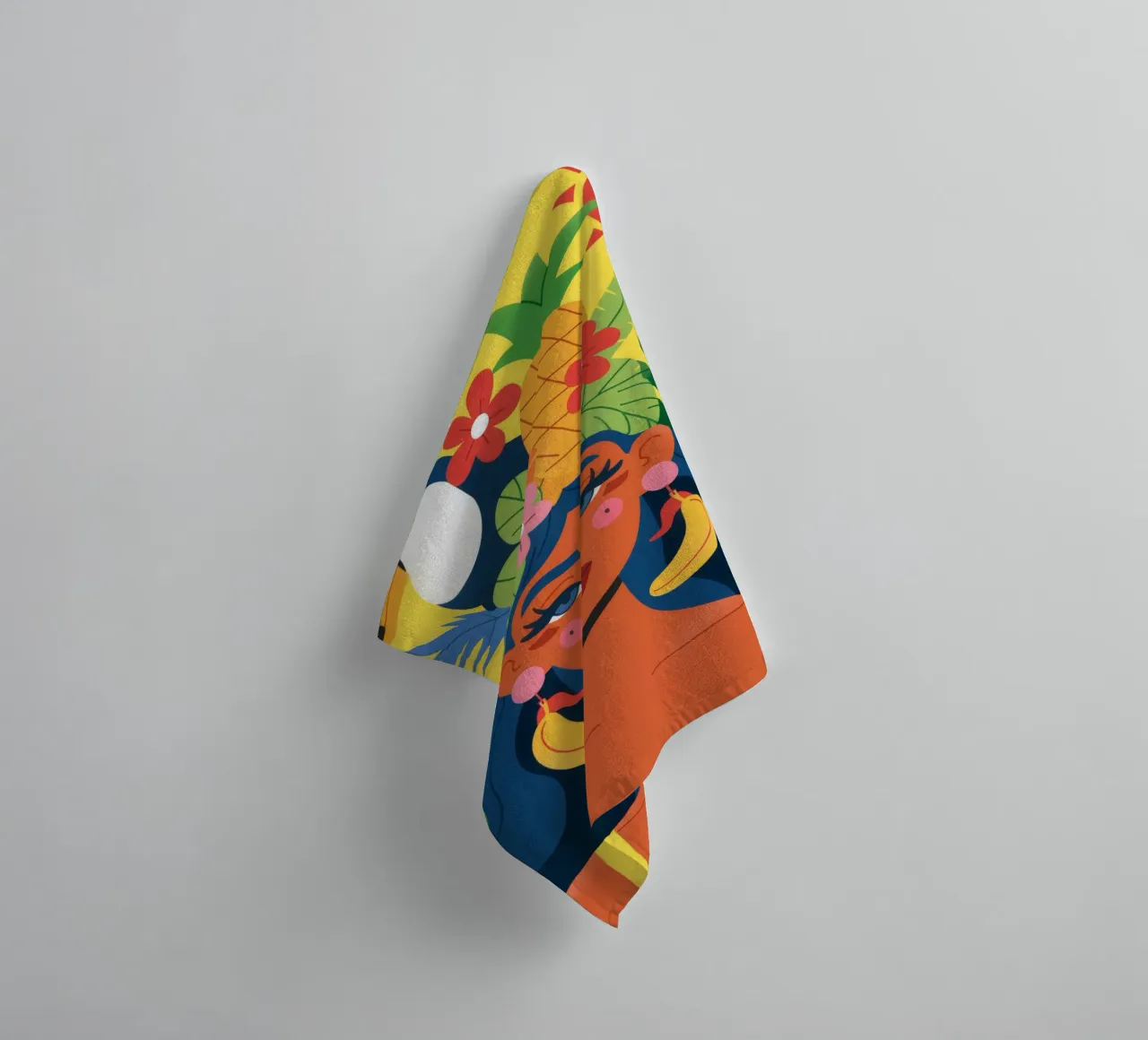 Copricapo tropicale asciugamano da bagno da Emery Kate