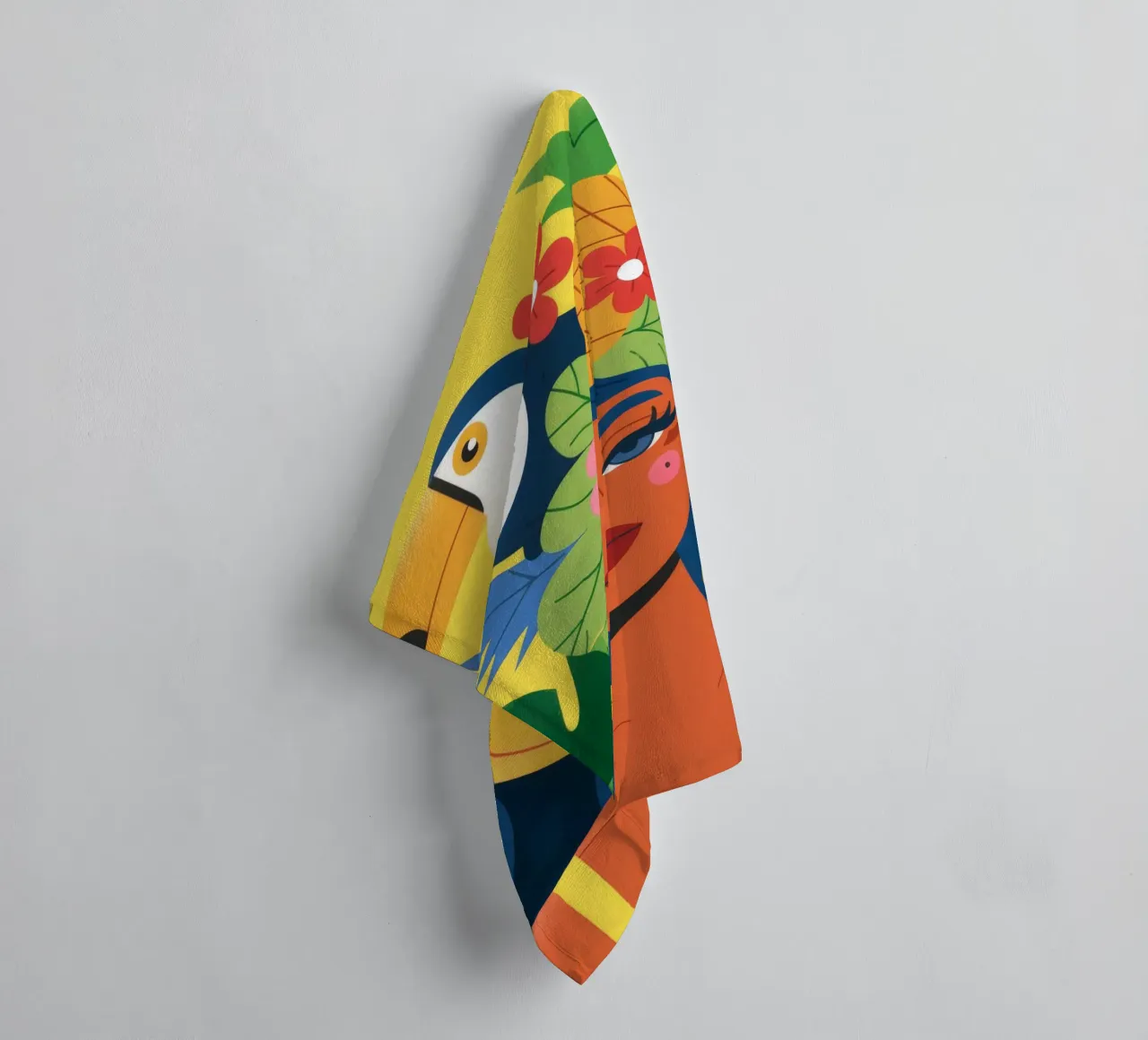 Copricapo tropicale asciugamano da bagno da Emery Kate