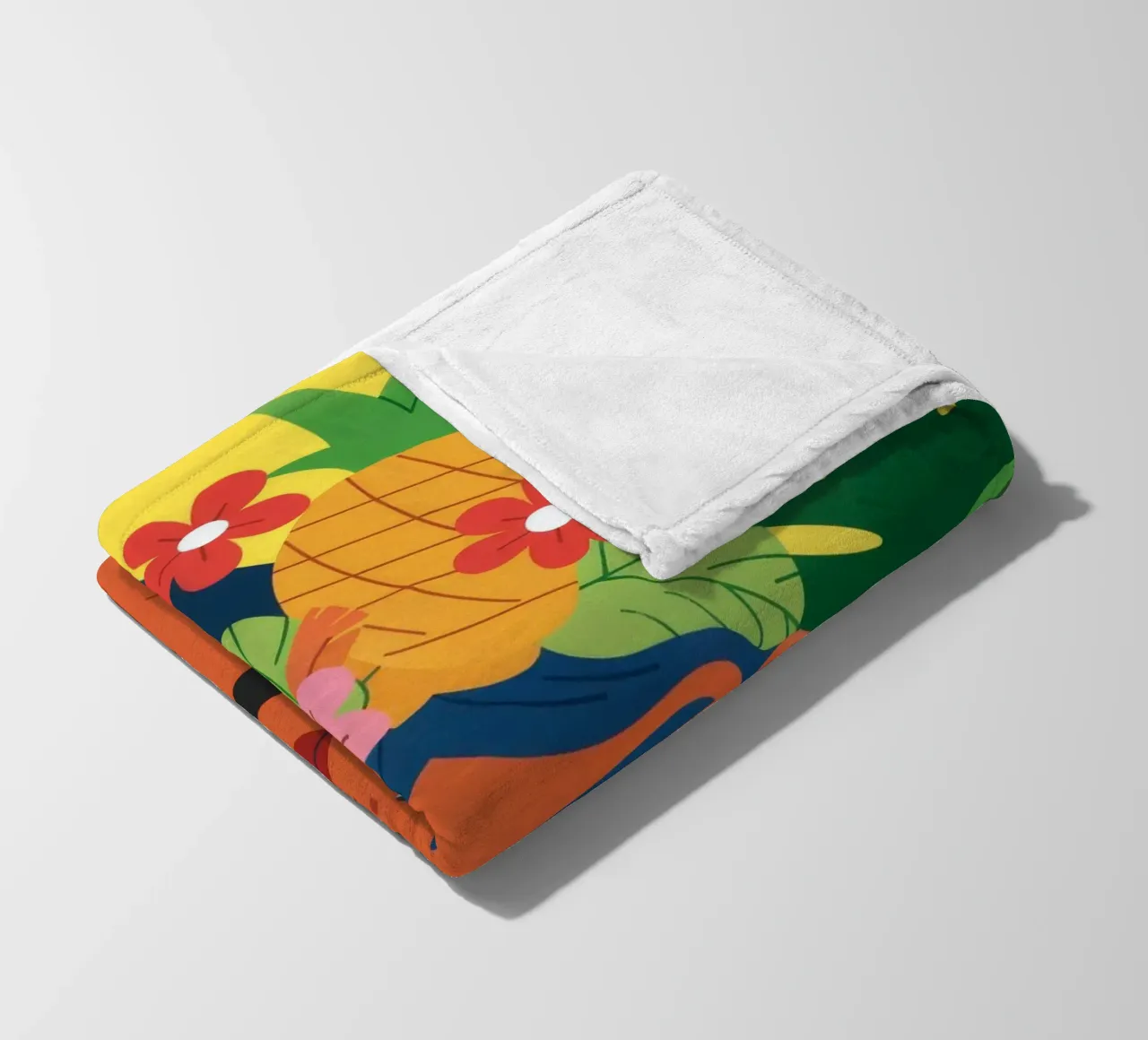 Copricapo tropicale coperta in pile da Emery Kate