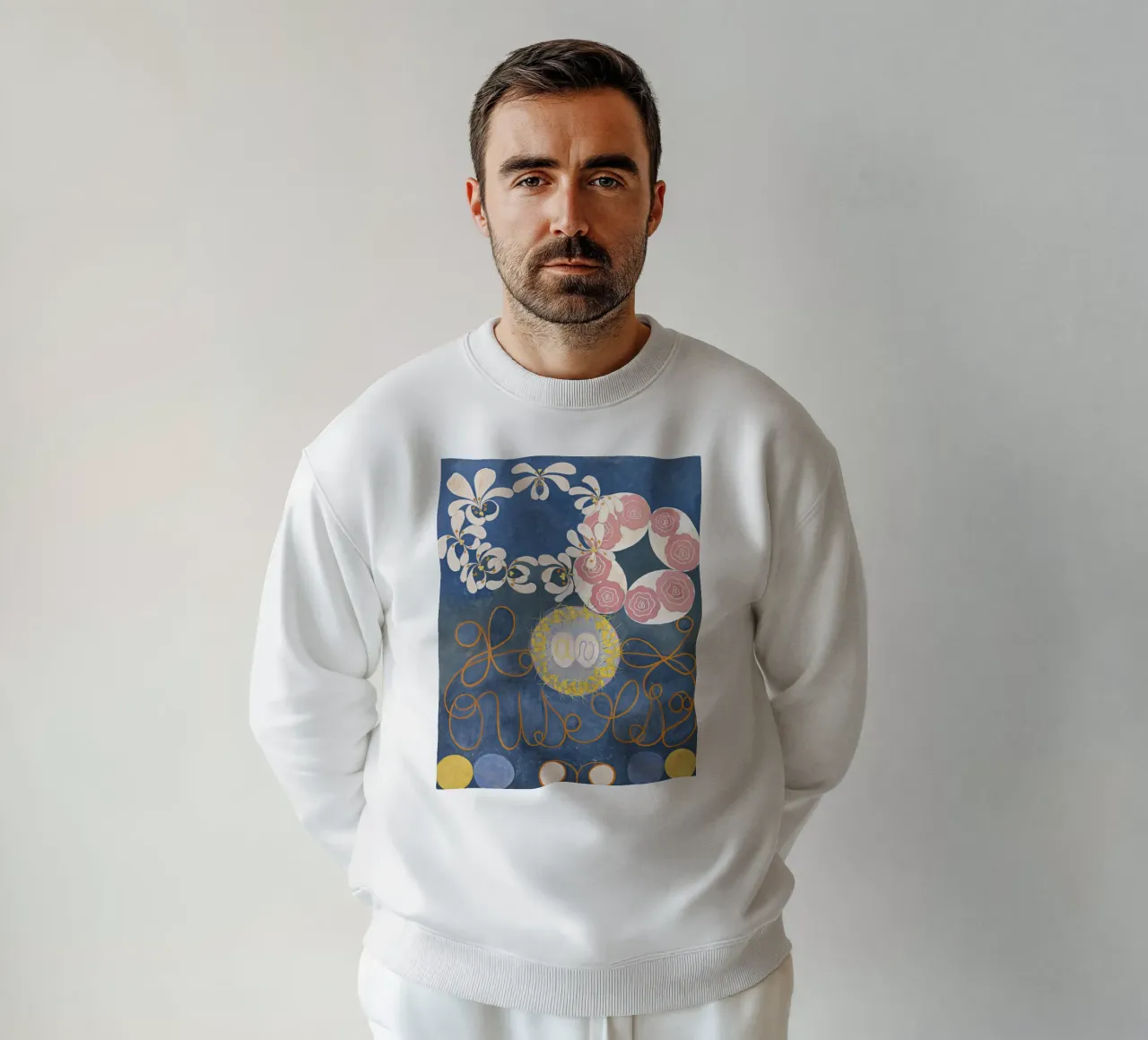 Hilma af Klint - Les dix plus grands, n° 01, Enfance, Groupe I sweat de William Store