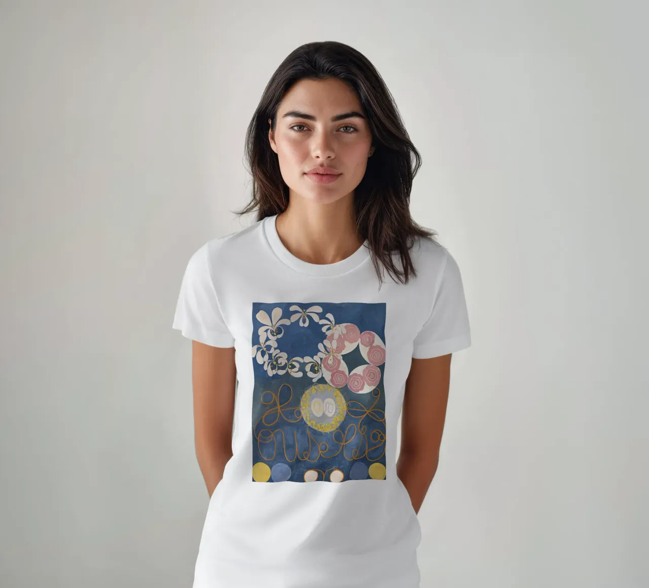 Hilma af Klint - Les dix plus grands, n° 01, Enfance, Groupe I t-shirt de William Store