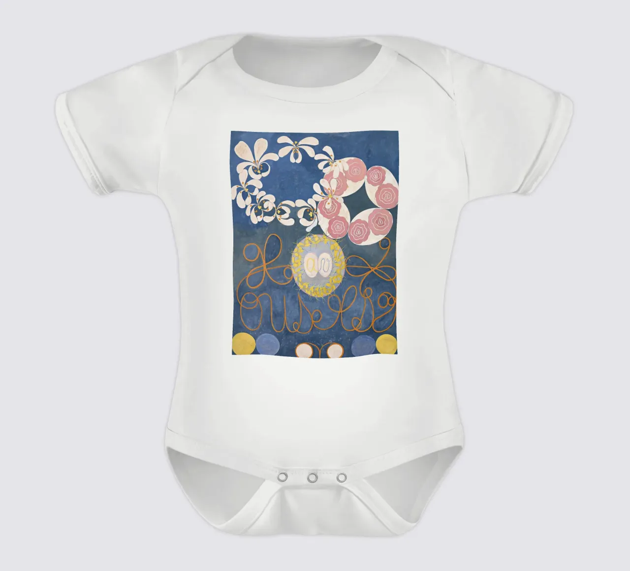 Hilma af Klint - Les dix plus grands, n° 01, Enfance, Groupe I body bébé de William Store