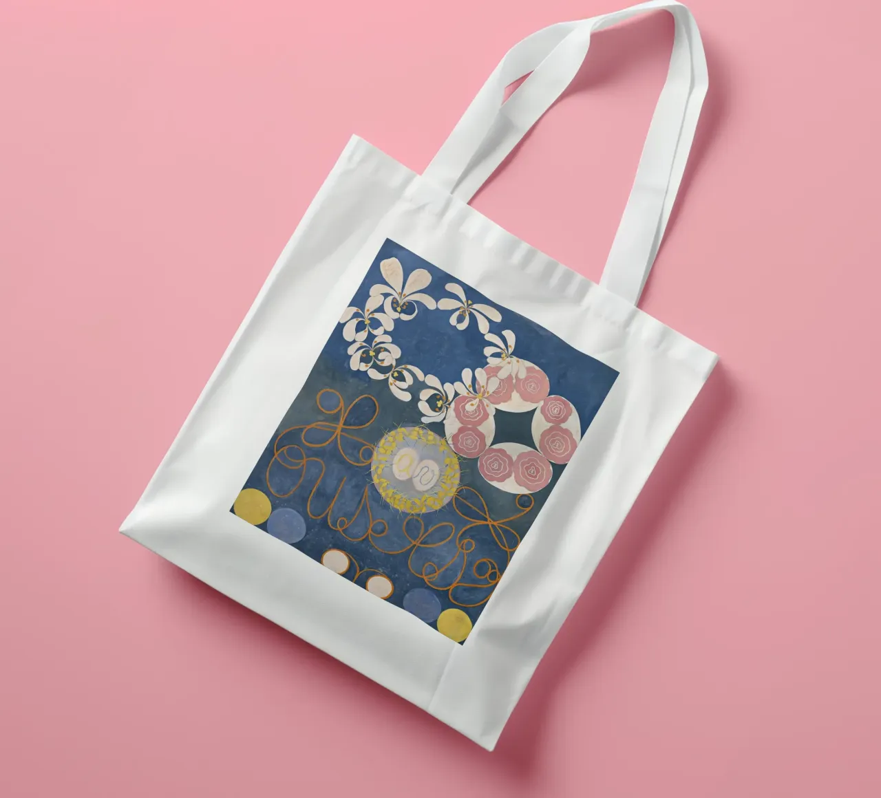 Hilma af Klint - I dieci più grandi, n. 01, Infanzia, Gruppo I borsa in juta da William Store