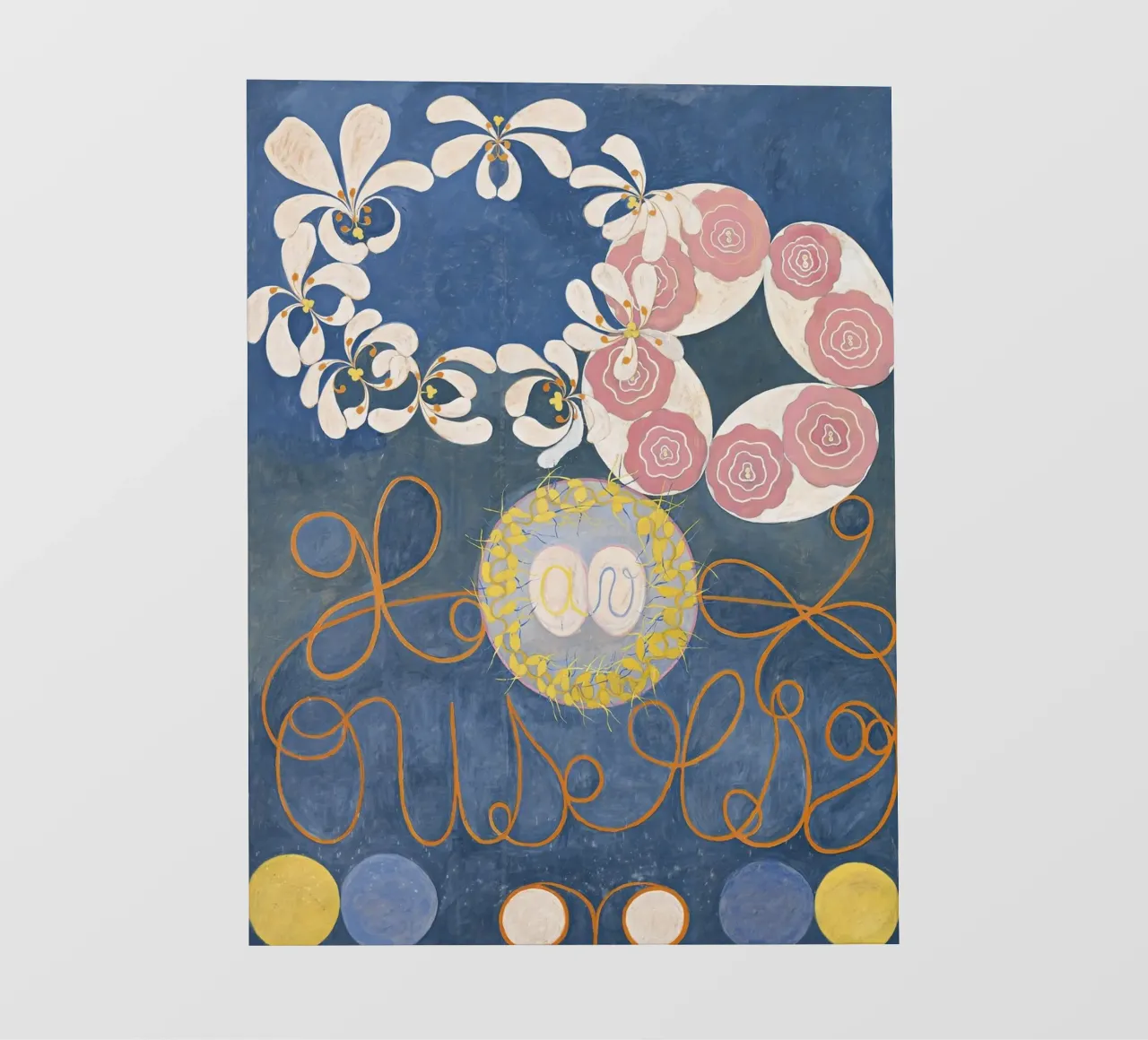 Hilma af Klint - I dieci più grandi, n. 01, Infanzia, Gruppo I telo in pvc da William Store