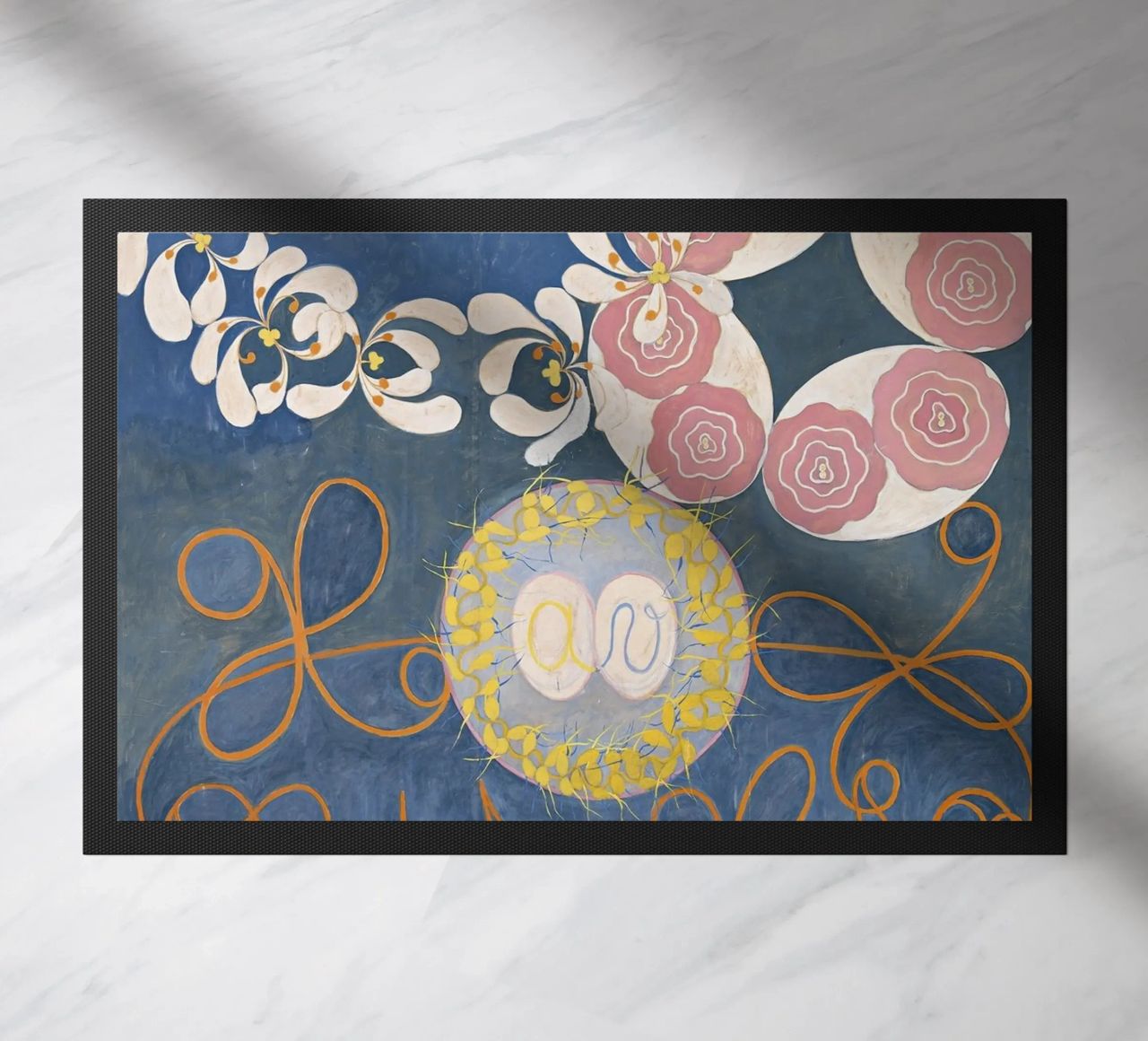 Hilma af Klint - Les dix plus grands, n° 01, Enfance, Groupe I paillasson de William Store