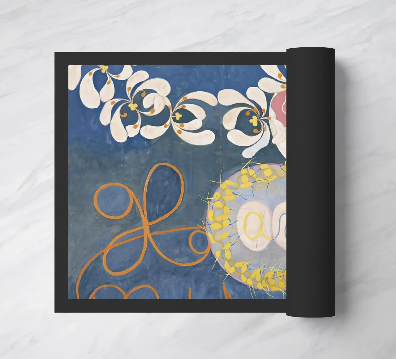 Hilma af Klint - Les dix plus grands, n° 01, Enfance, Groupe I paillasson de William Store