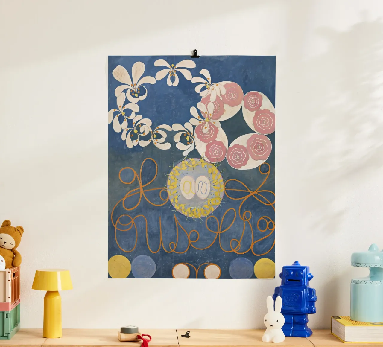 Hilma af Klint - Les dix plus grands, n° 01, Enfance, Groupe I hahnemühle de William Store