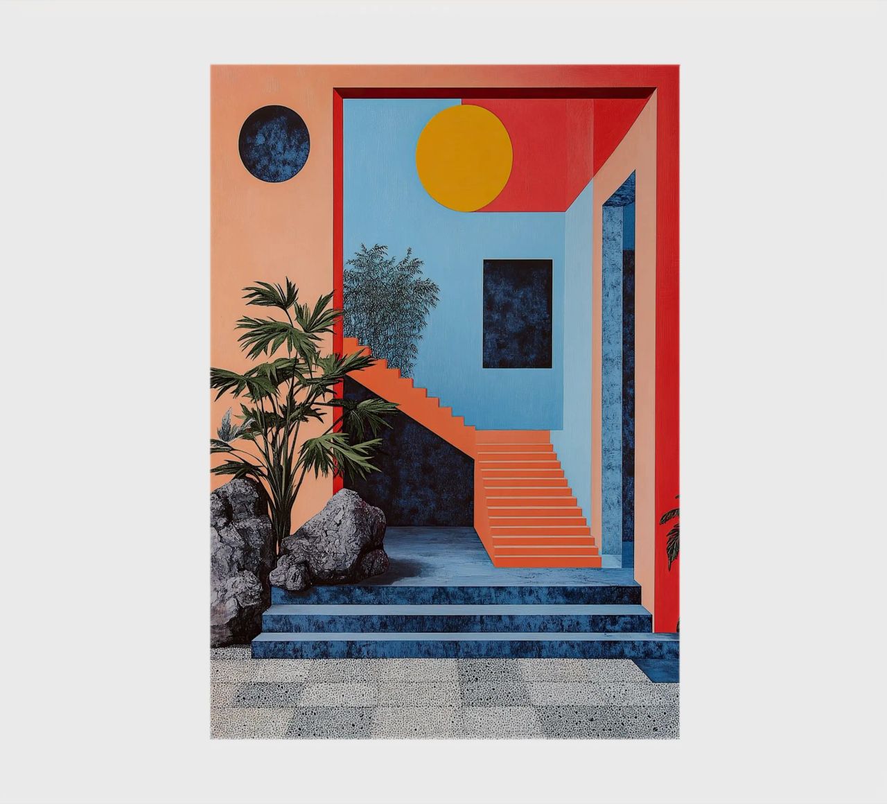 Surrealismo Architettura Design Geometria diario da Nikis Art Studio