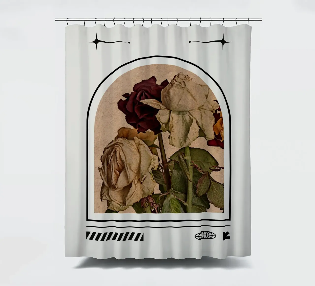 FADING GRACE tenda da doccia da Einfach Uebel