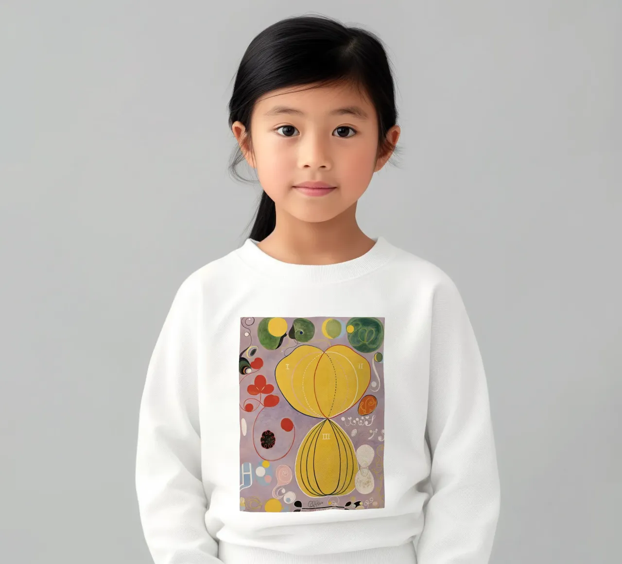 Hilma af Klint - Les dix plus grands, n° 07, Âge adulte, groupe I sweat enfant de William Store