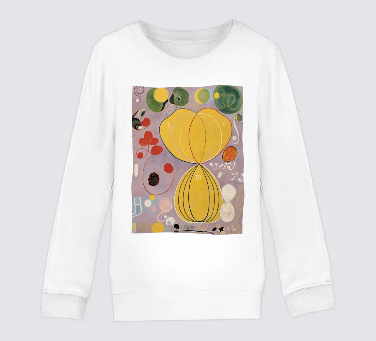 Hilma af Klint - Les dix plus grands, n° 07, Âge adulte, groupe I sweat enfant de William Store