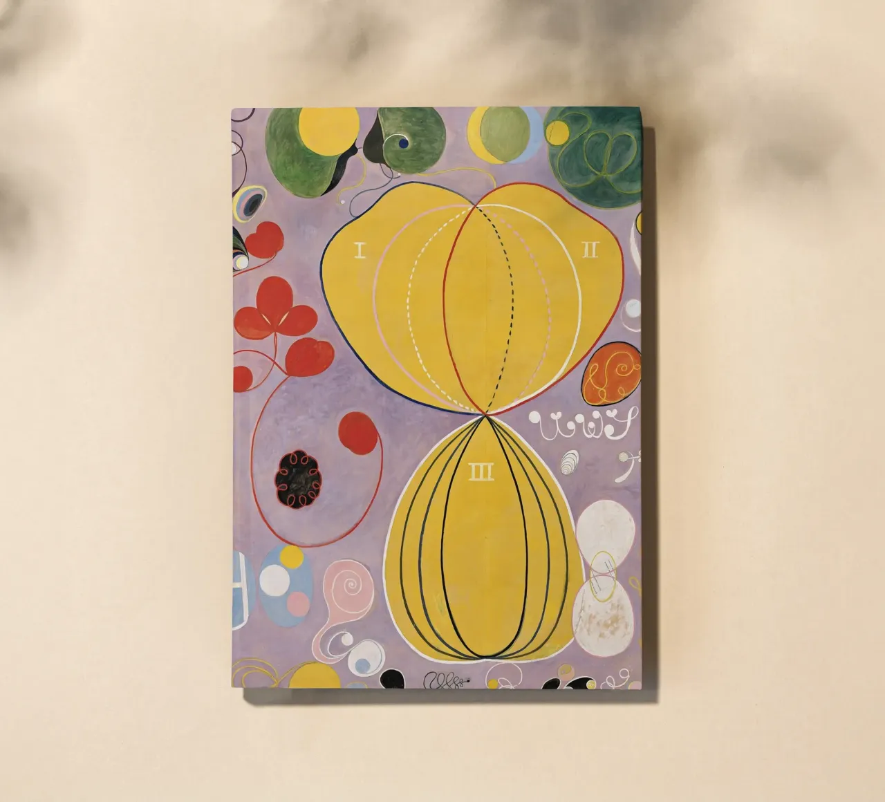 Hilma af Klint - The Ten Largest, No. 07, Adulthood, Group I notebook by William Store