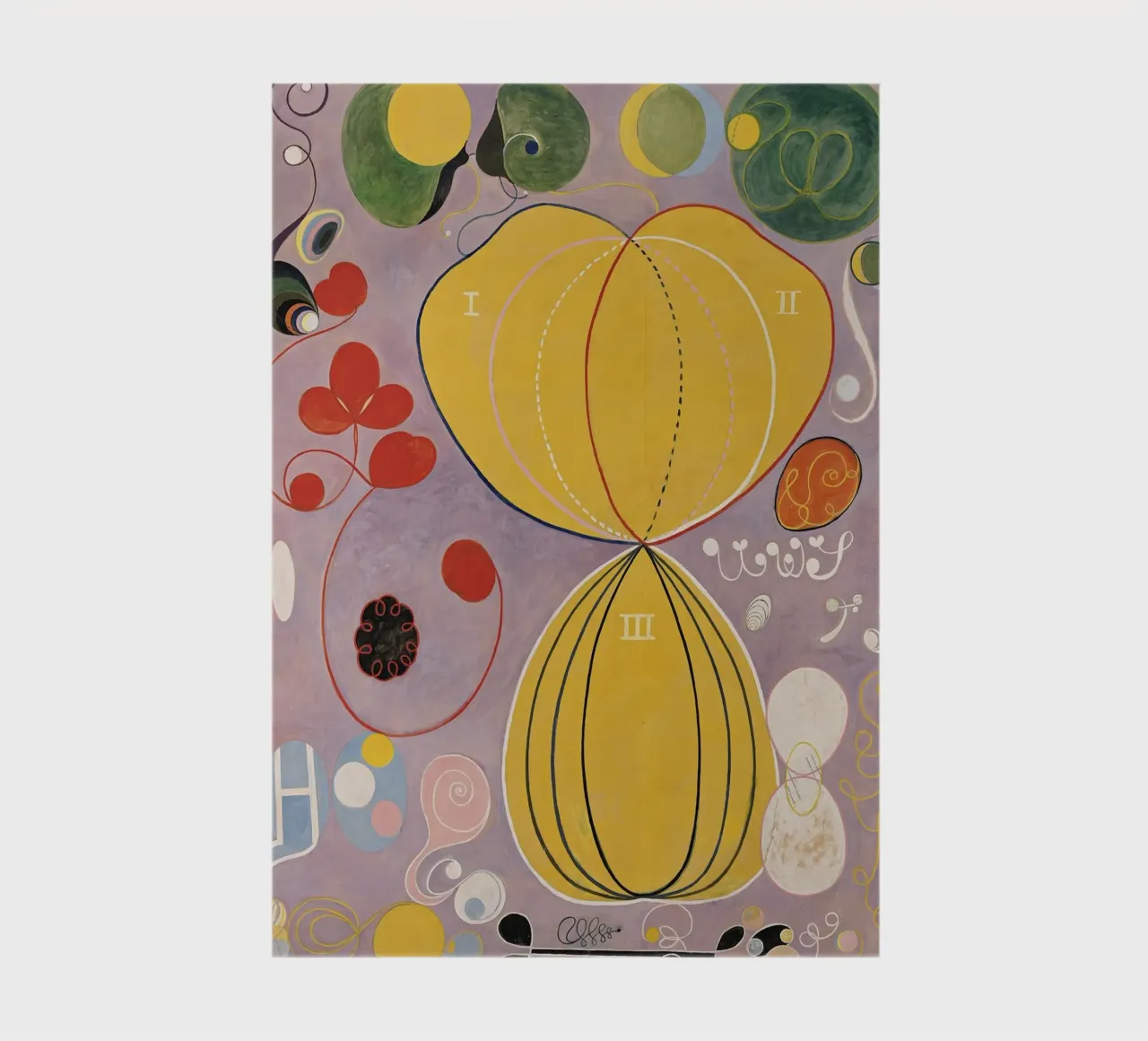 Hilma af Klint - The Ten Largest, No. 07, Adulthood, Group I notebook by William Store