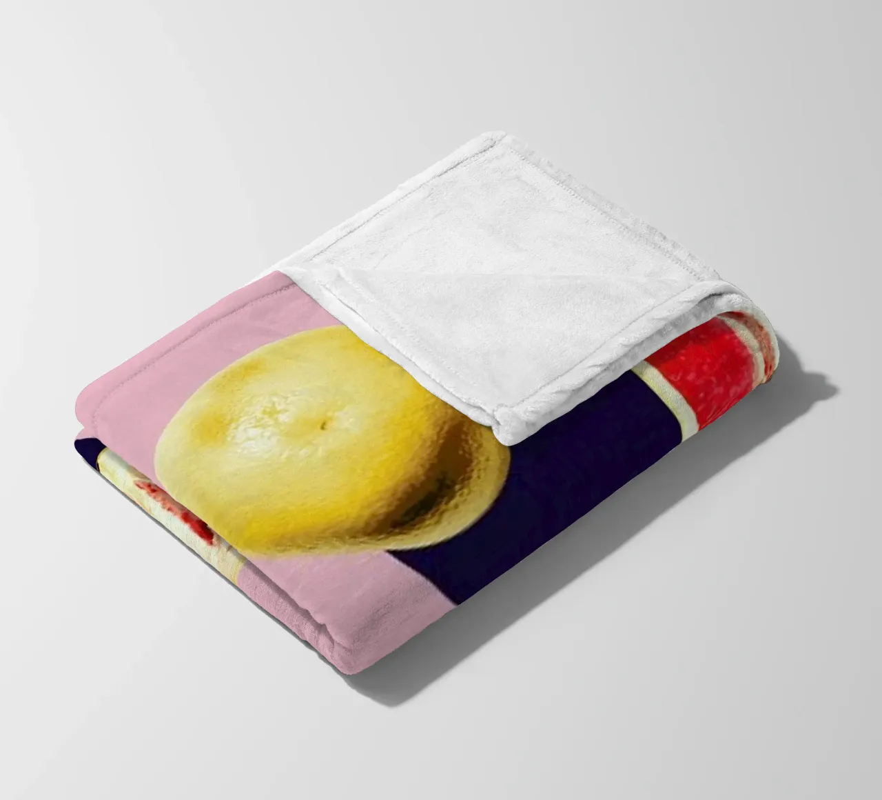 Fruit 15 fleece blanket by STUDIO LEEMO