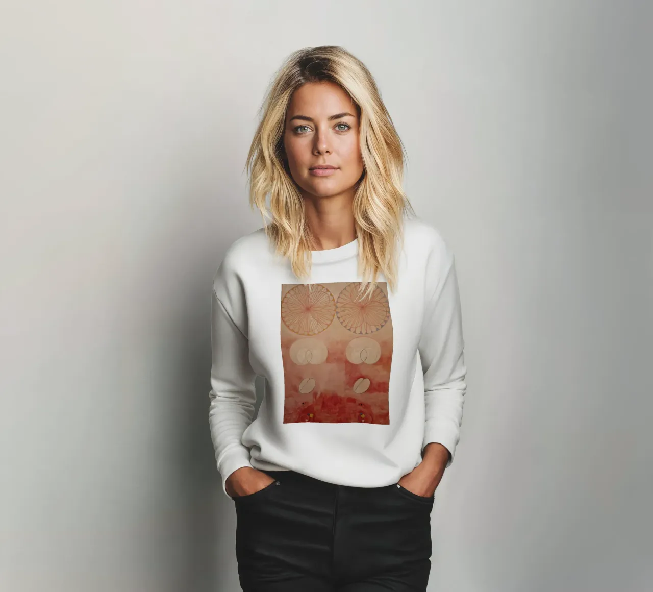 Hilma af Klint - Les dix plus grands, n° 09, Vieillesse, Groupe IV sweat de William Store