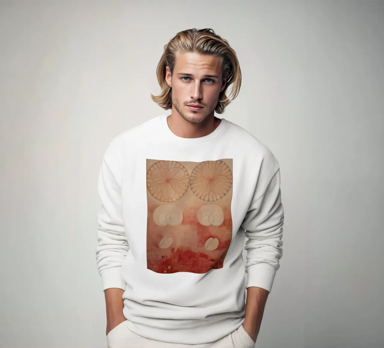 Hilma af Klint - Les dix plus grands, n° 09, Vieillesse, Groupe IV sweat de William Store